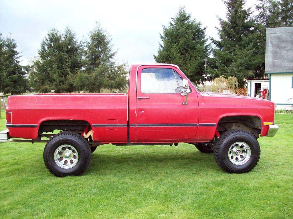 Moldura lateral negra 1973-1987 Chevy GMC C10, C20, C30, - Imagen 4