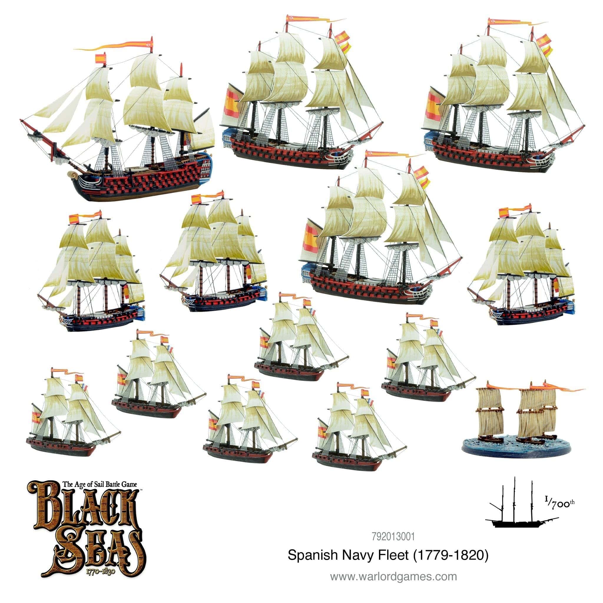 Warlord Black Seas La Edad de Vela Flota de la Armada