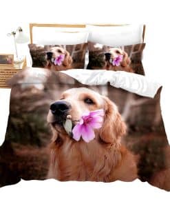 Juego de Funda Nórdica Feelyou Golden Retriever Tamaño