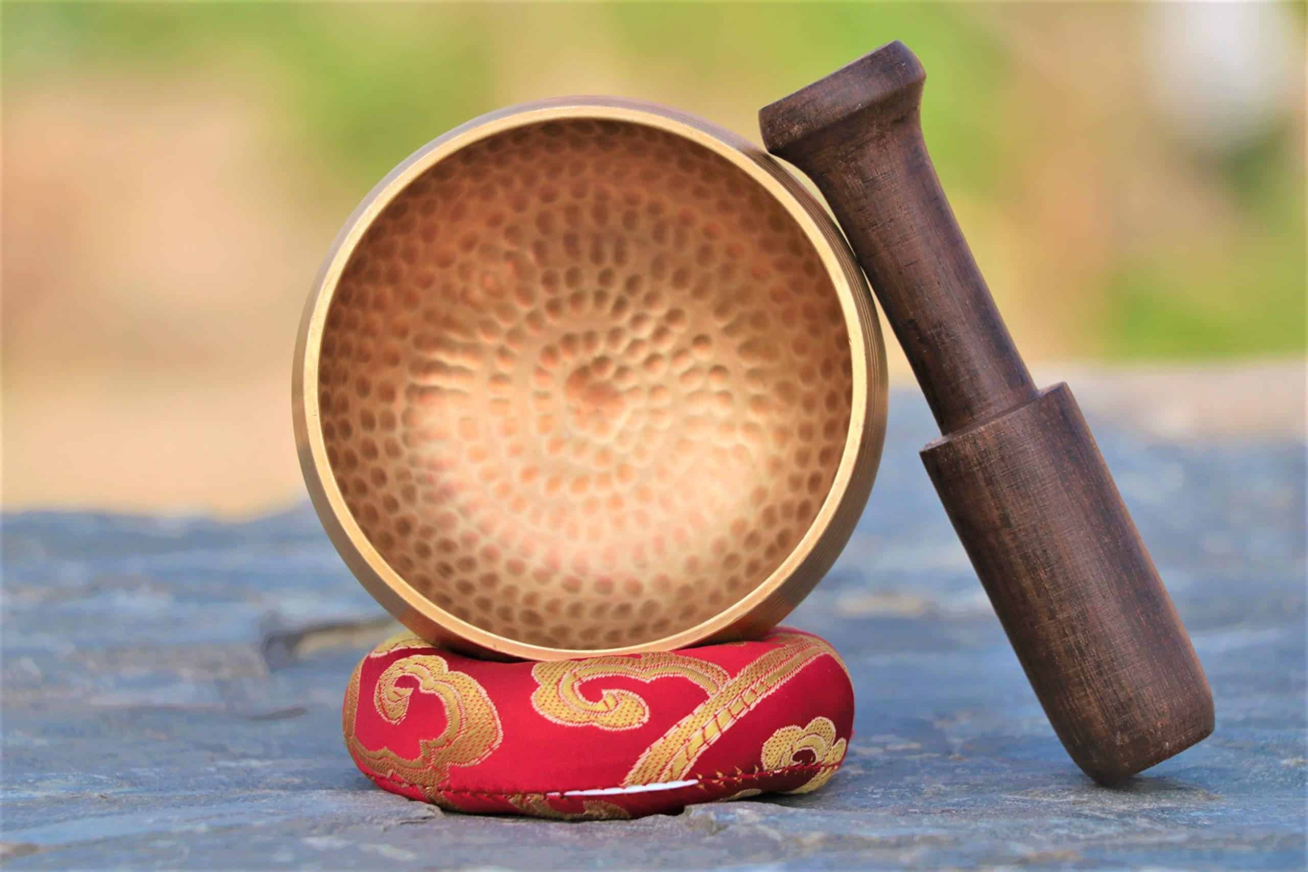 Bowl Cantar 3.2" pulgadas Hecho a mano de las faldas de los