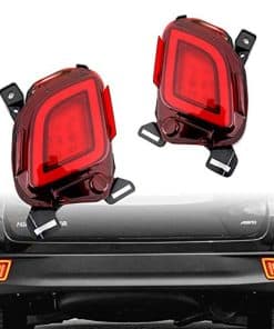 Ensamblaje de luz de niebla trasera LED de lente roja