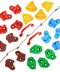 TOPNEW 20 PCS Agarres de Escalada para Niños, Agarres de