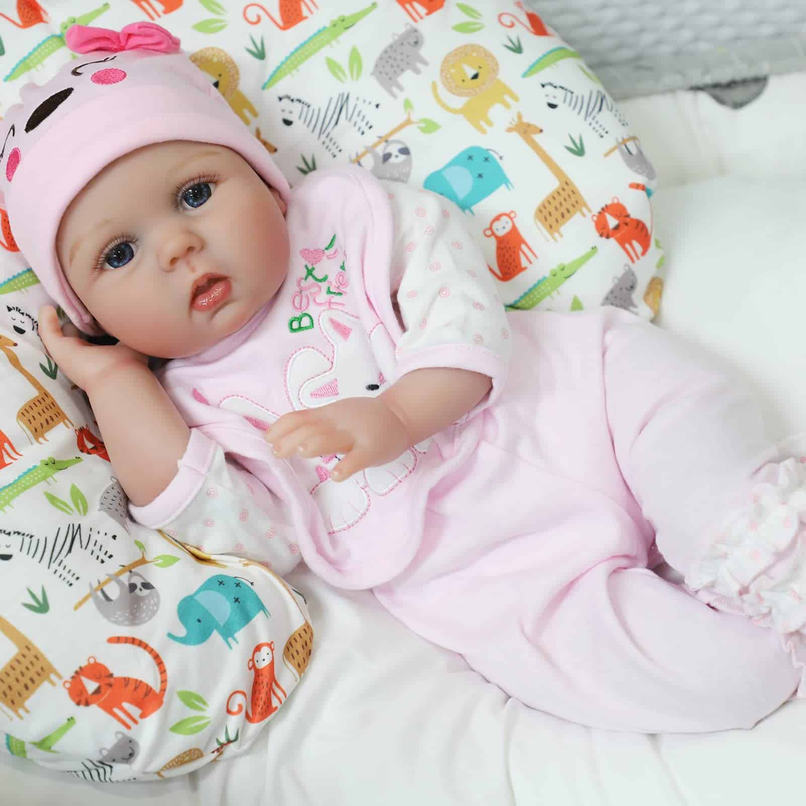 Muñecas Reborn Kaydora de 22 Pulgadas Realistas Bebé Recién