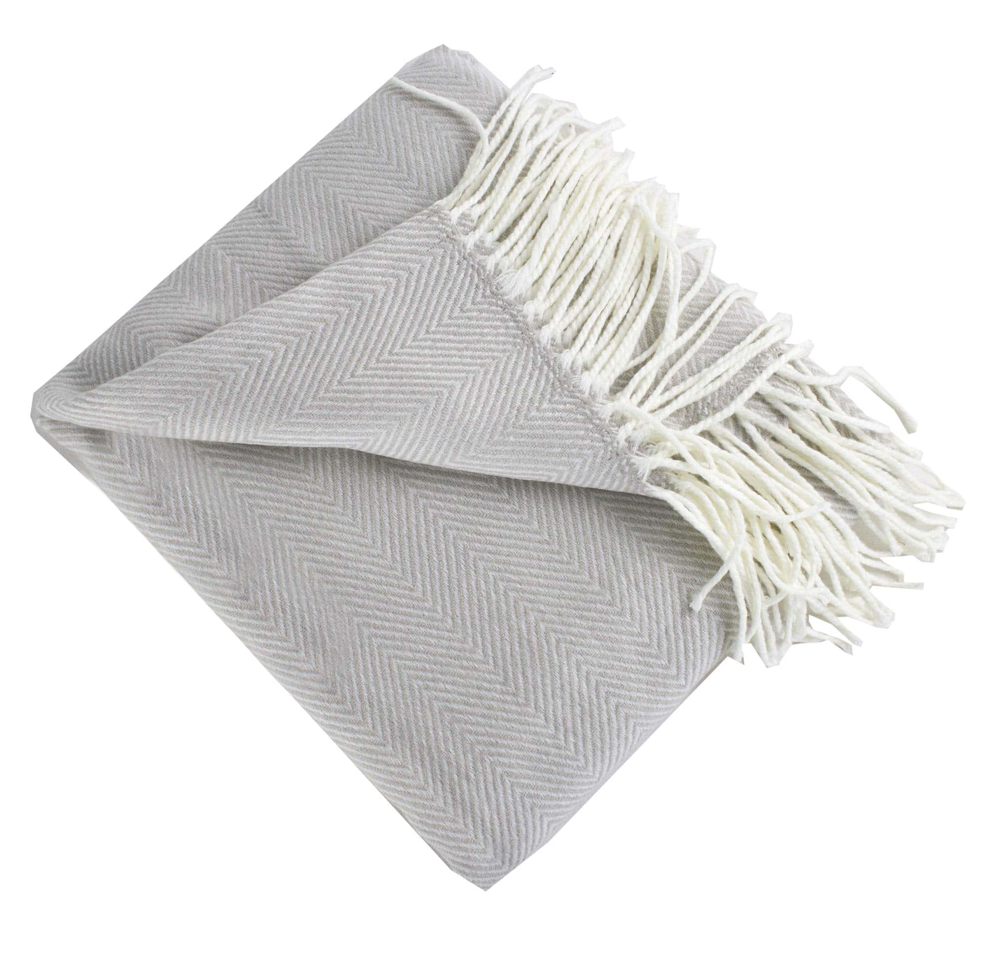 Manta de Franela Contemporánea de la Colección Herringbone - Imagen 3