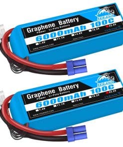 Batería de Lipo de Grafeno Yowoo 6S 6000mAh 22.2V 100C con