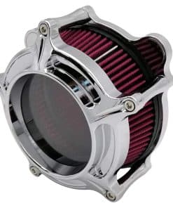 Kit de Filtro de Aire Cromado Transparente para Harley
