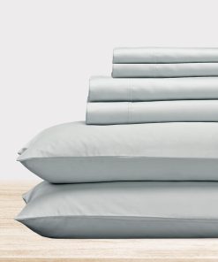 Juego de sábanas California Design Den de 6 -Gris Claro