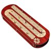 Tablero de Cribbage de 4 Pistas de Palm Royal -Blood Wood, M