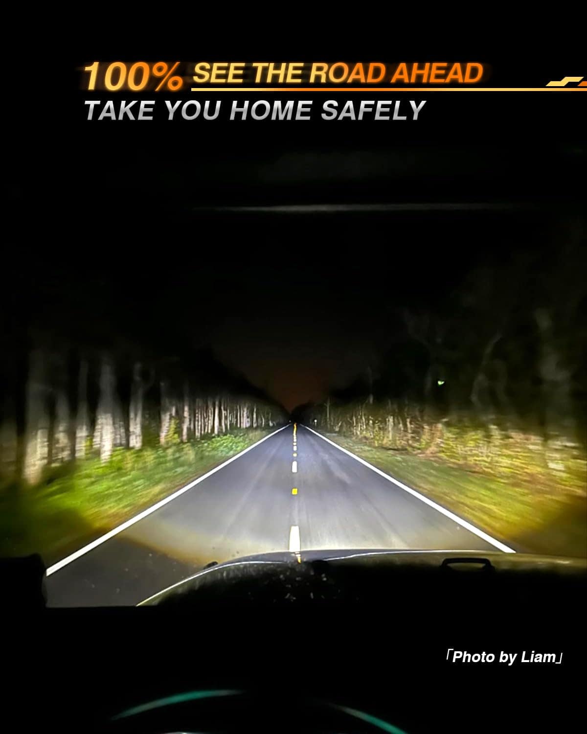 Faros LED Halo de 7 Pulgadas con Señal de Giro Ámbar y Luz - Imagen 6