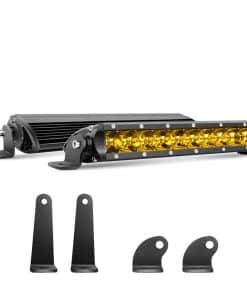 Barra de luz LED Chelhead de 11 pulgadas, 50W Amarilla,