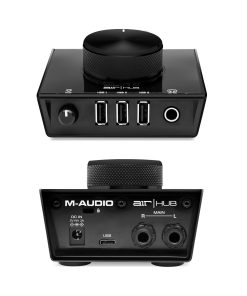M-Audio AIR|HUB - Interfaz de Audio USB con Concentrador de