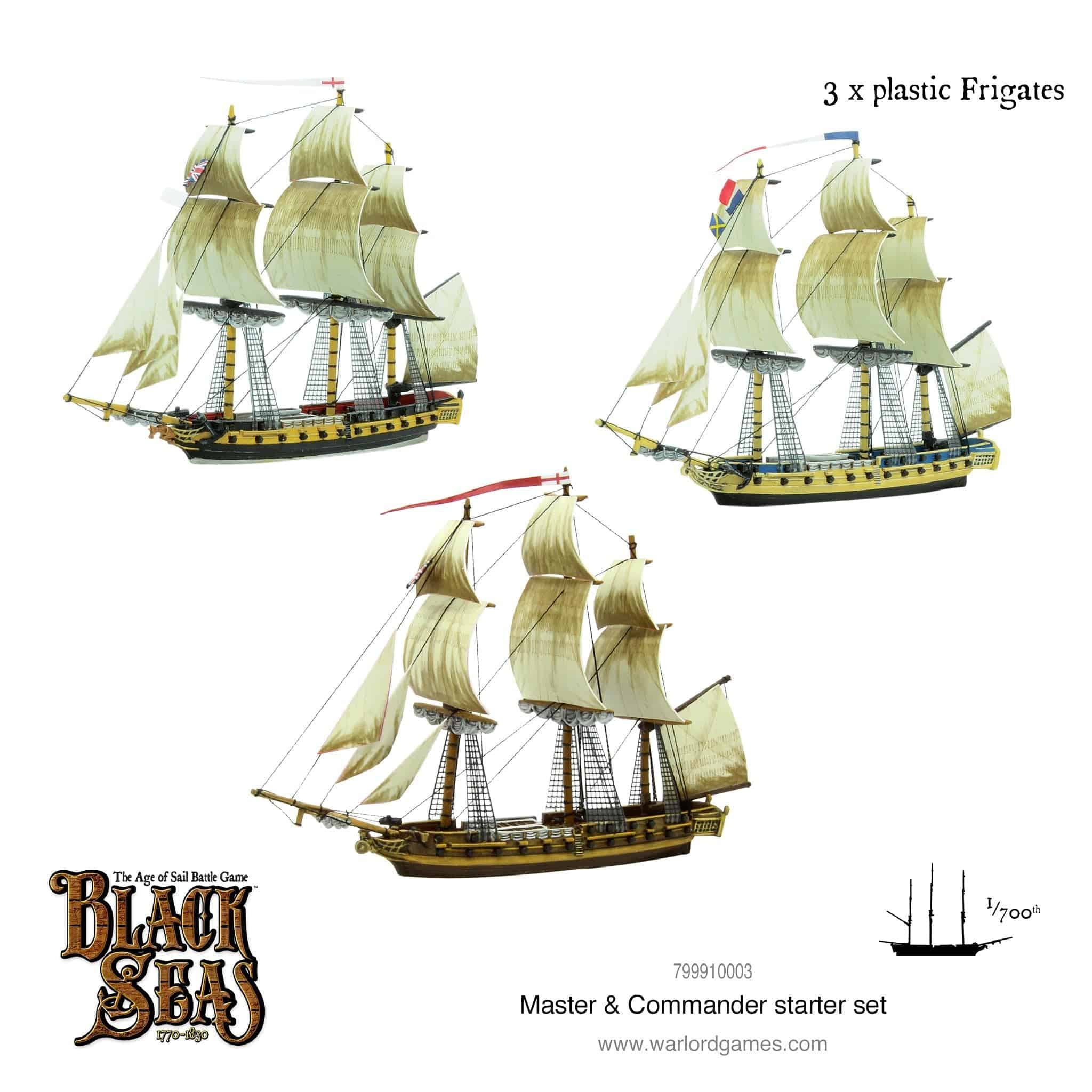 Set de inicio Master & Commander de Warlord Games - Black - Imagen 4