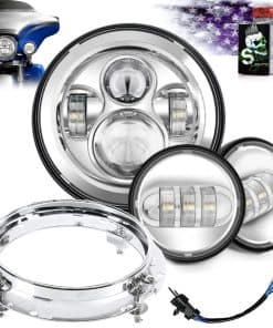 Kit de Faro LED de 7 pulgadas con Luces Antiniebla DOT para
