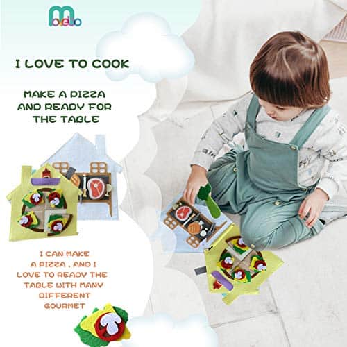 MOVEBO- Libro de tela Libro tranquilo Libro entretenido - Imagen 9