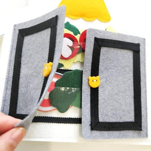 MOVEBO- Libro de tela Libro tranquilo Libro entretenido - Imagen 6