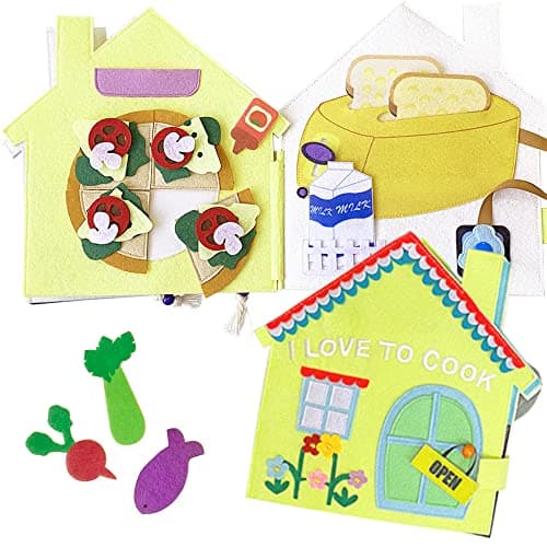 MOVEBO- Libro de tela Libro tranquilo Libro entretenido - Imagen 5