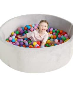 TRENDBOX 47inch Extra Large Memory Foam Ball Pit for Baby,