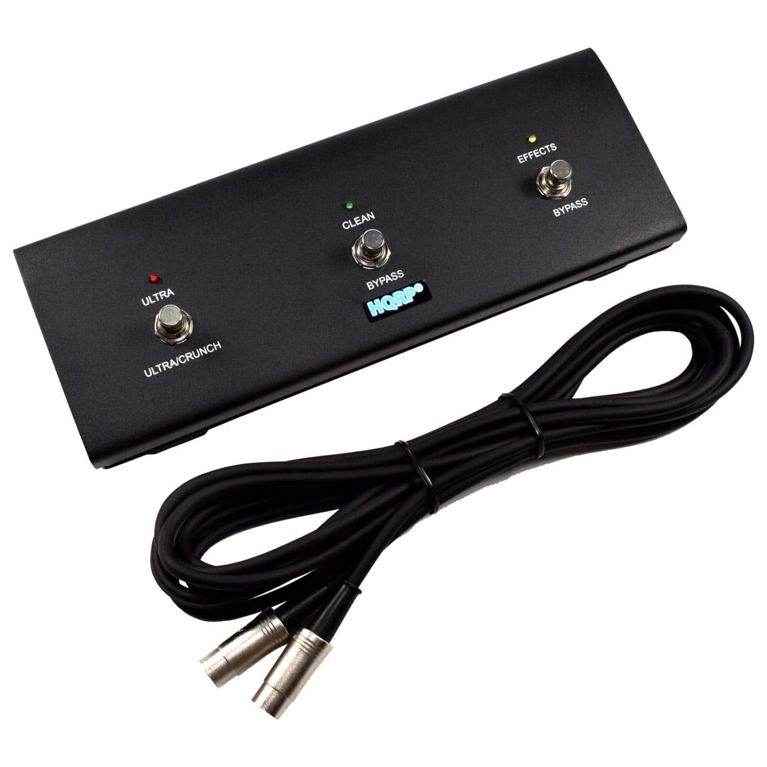 Pedal de cambio de 3 botones para amplificador de guitarra