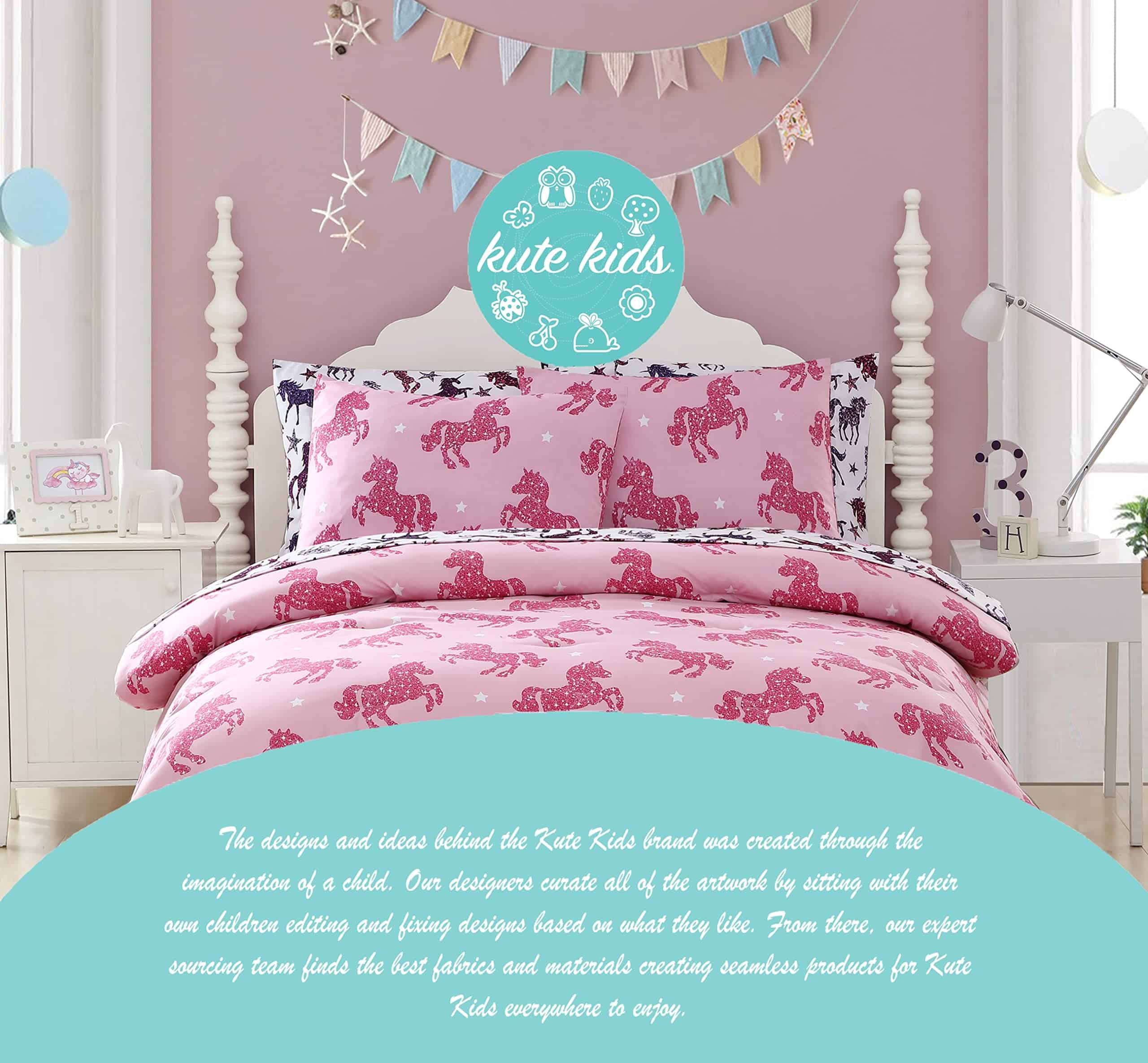 Juego de Edredón para Niños de Kute Kids con Fundas de - Imagen 8