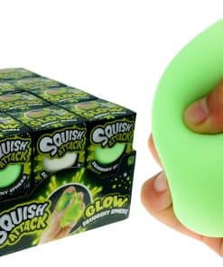 Pelota antiestrés luminosa JA-RU Glow in The Dark (Paquete