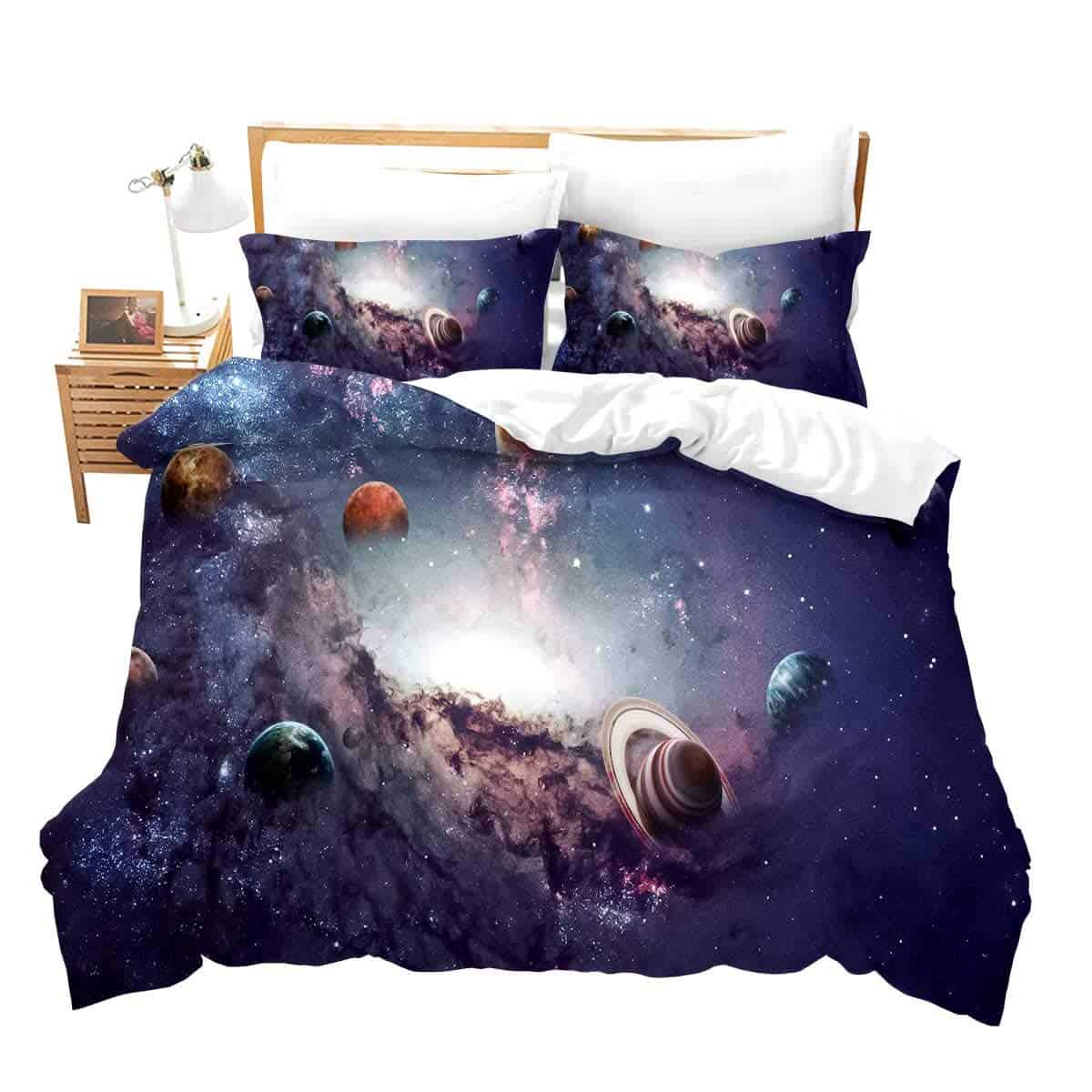 Juego de Funda Nórdica para Gemelo 'Galaxy Planet'
