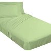 Juego de sábanas para cama individual (30" -Verde Salvia Sól
