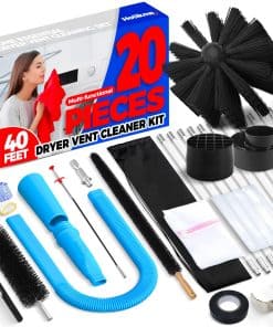 Kit Limpiador de Conductos de Secadora de 40 pies Holikme