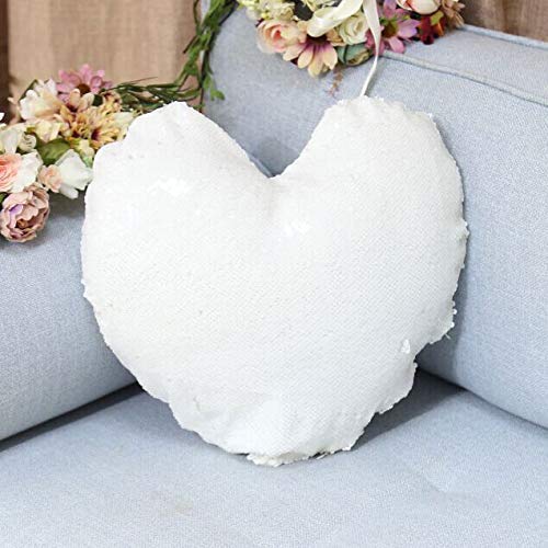 10 Pack Set de Funda de Almohada en Forma de Corazón en - Imagen 3