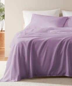 Juego de sábanas King SLEEP ZONE Nanotex Super -Lavanda