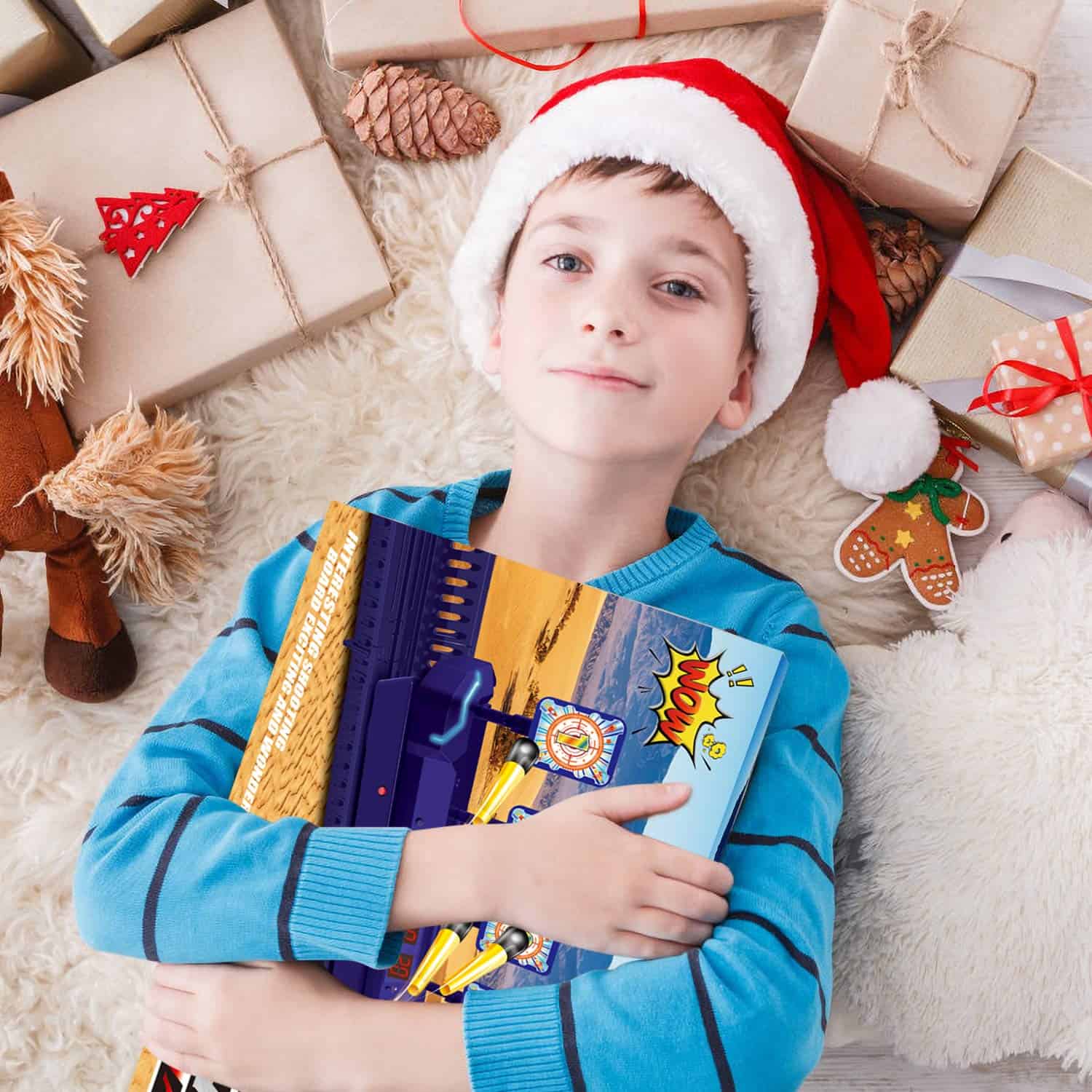 Fibevon Target for Nerf Guns, Electric Scoring Auto Reset - Imagen 8