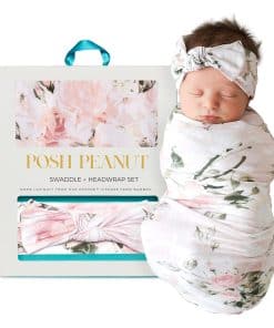Manta de envoltura para bebé Posh Peanut, suaves envolturas
