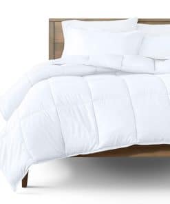 Set de Edredón Bare Home - Tamaño King -Blanco