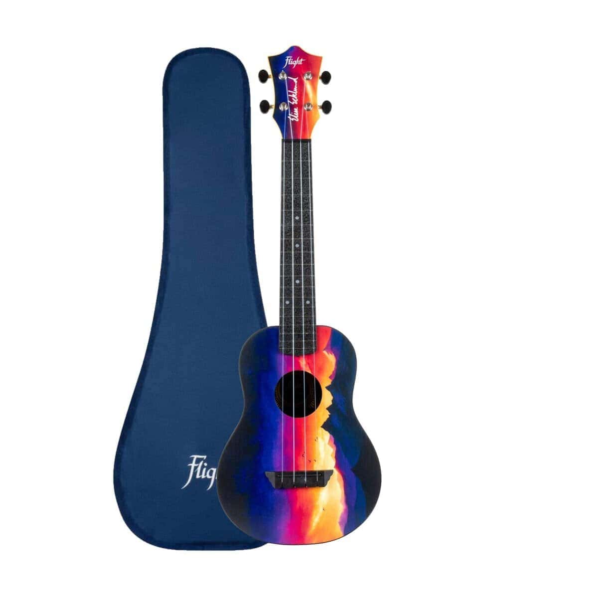 Flight Elise Ecklund Sunset Soprano Ukulele de 4 Cuerdas