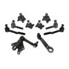 PartsW - 10 Pc Front Suspension Tie Rod Ends Idler & Pitman