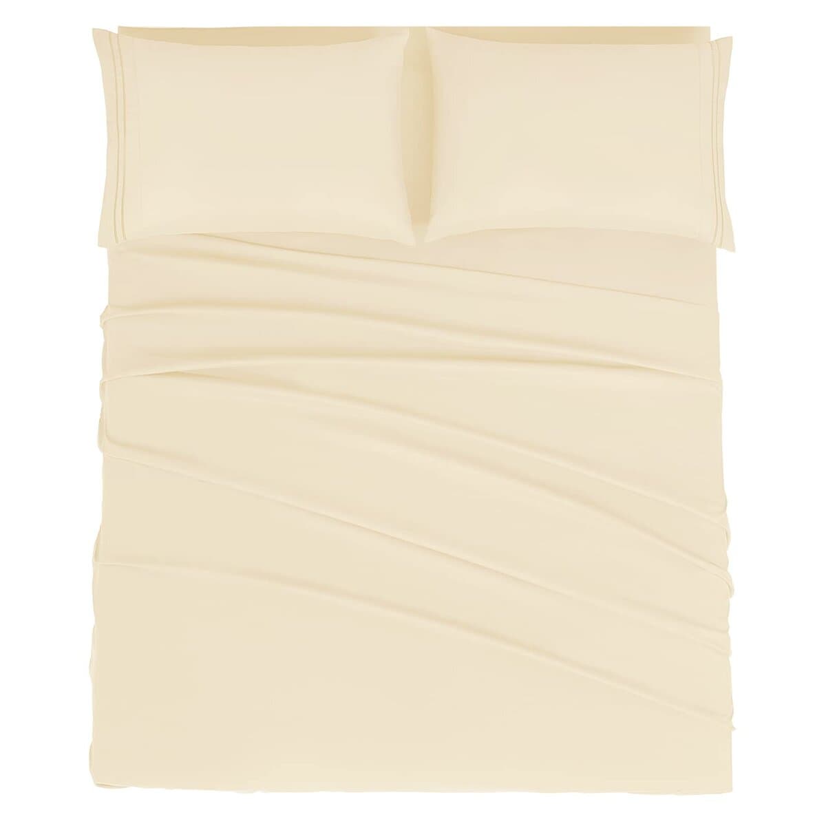 Juego de sábanas Mejoroom Full Size - Sábanas de cama de