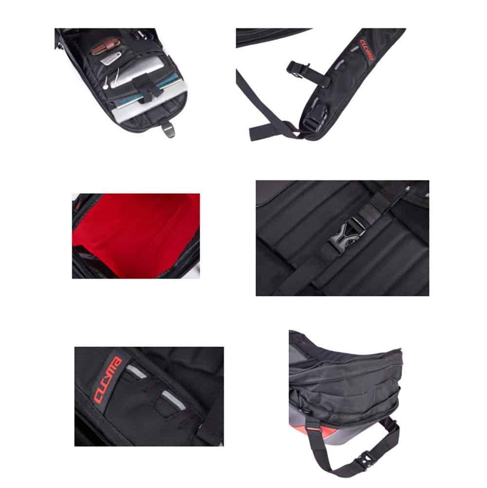 Mochila para Motocicleta CUCYMA Motorsports Track Riding - Imagen 8