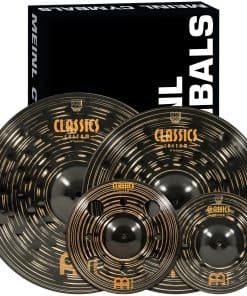 Paquete de Platillos Meinl Cymbals Classics Custom Dark