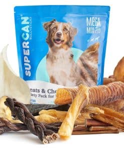SUPER CAN BULLYSTICKS Mega Mix Natural Dog Chews Variety