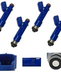 Juego de 4 inyectores de combustible compatible con Toyota