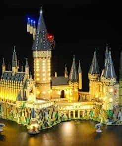 BRIKSMAX Juego de luces LED para el Castillo de Hogwarts de