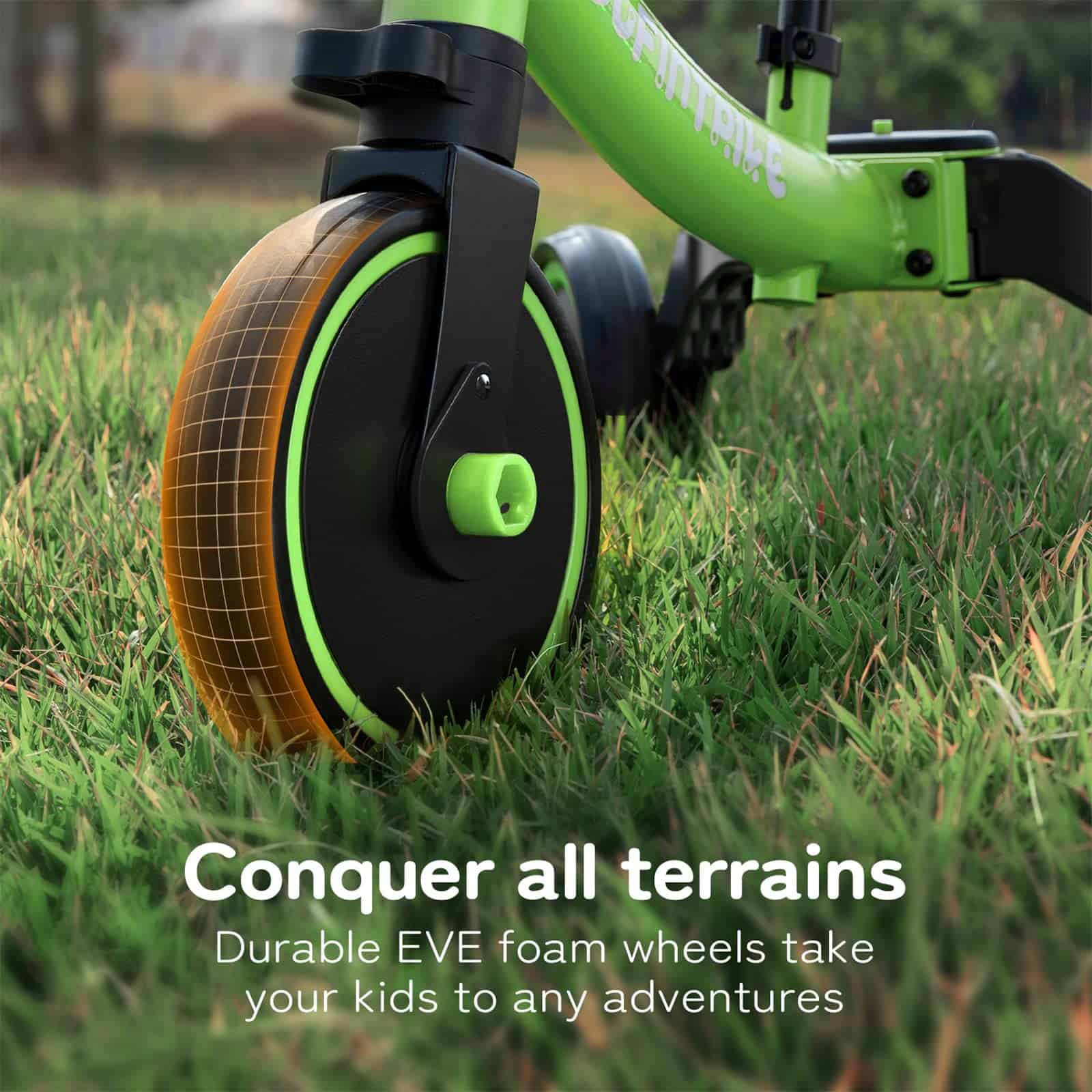 Triciclo para niños besrey 5 en 1 para edades de 10 meses a - Imagen 7