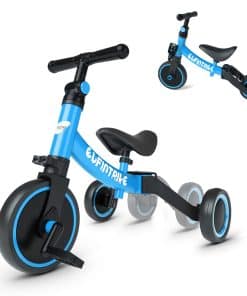Bicicleta para niños besrey 5 en 1 para -Azul