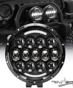 AUDEXEN Luces de Trabajo LED, 7 Pulgadas 105W Round Spot