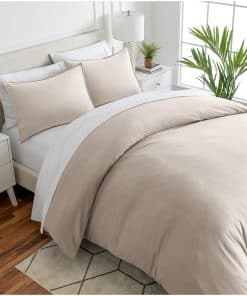 Bare Home Funda de Edredón Ultra Suave de Microfibra Lavada