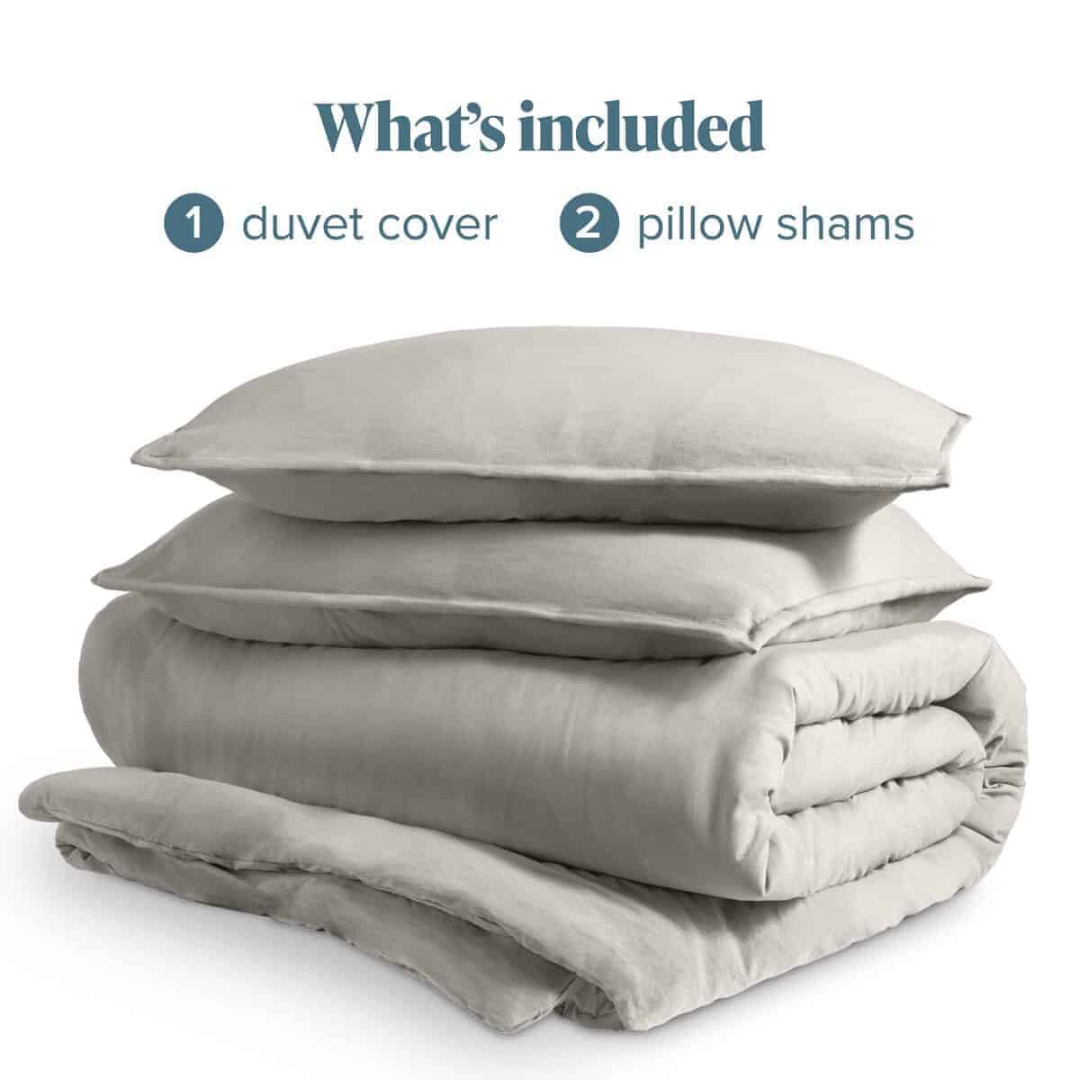 Juego de Funda Nórdica Ultra Suave Lavada -Niebla - Imagen 8