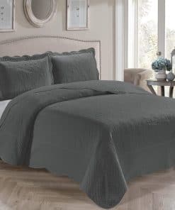 Colcha Cubrecama de 3 Piezas Home Collection, Tamaño Sobre