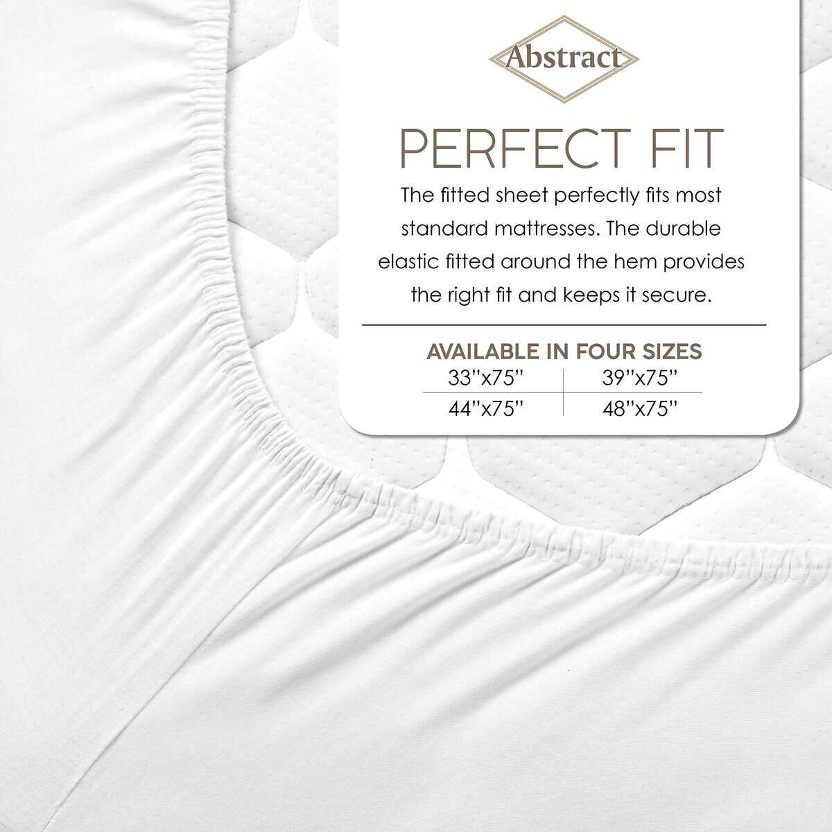 Juego de Sábanas Ajustables de Jersey Suave - Sábanas de - Imagen 4