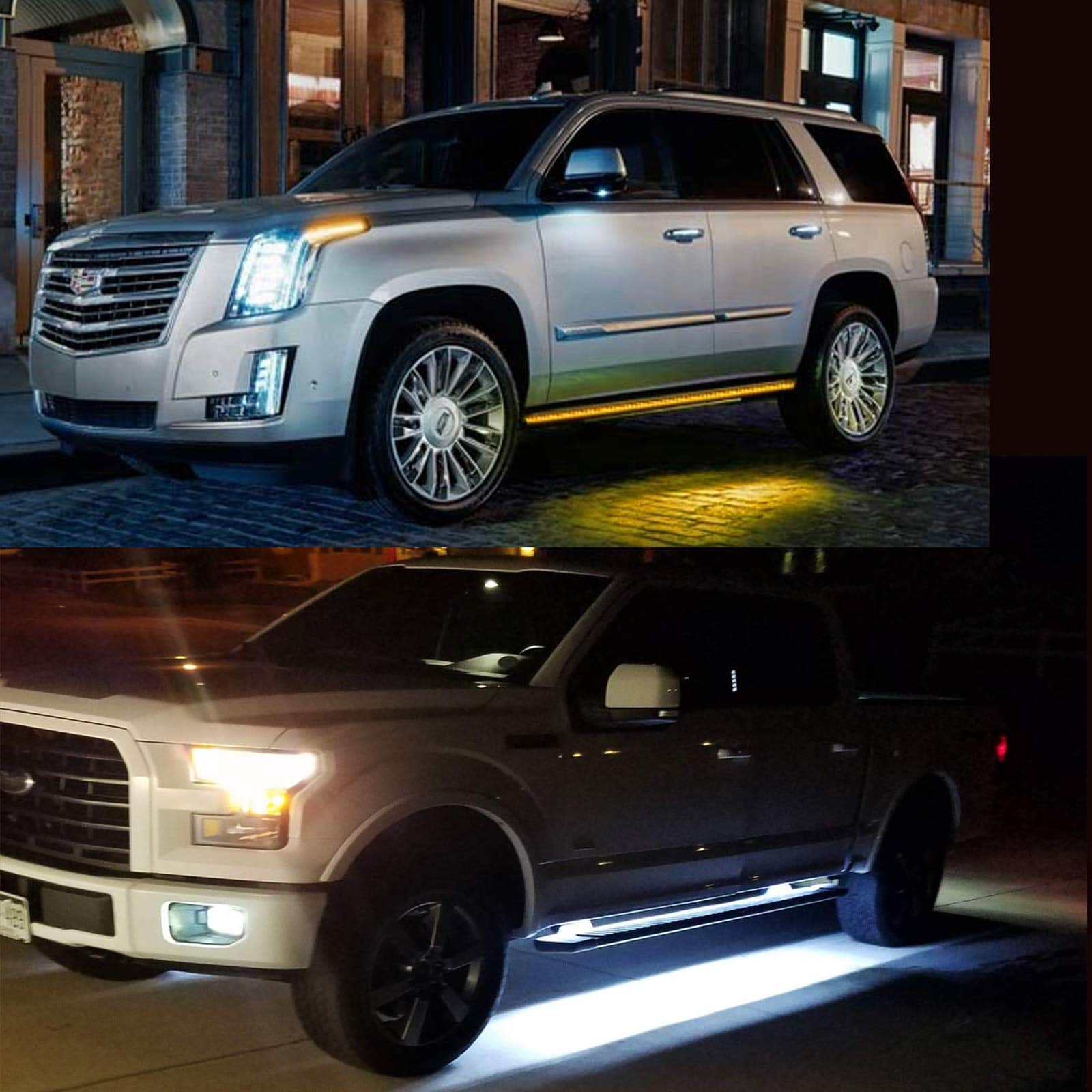 NBWDY 2Pcs 62 pulgadas Luces de Tablero de Correr LED Tiras - Imagen 6