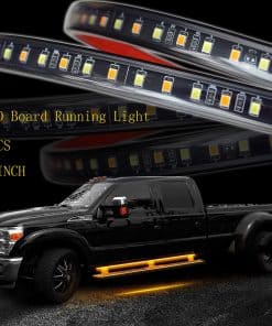 NBWDY 2Pcs 62 pulgadas Luces de Tablero de Correr LED Tiras