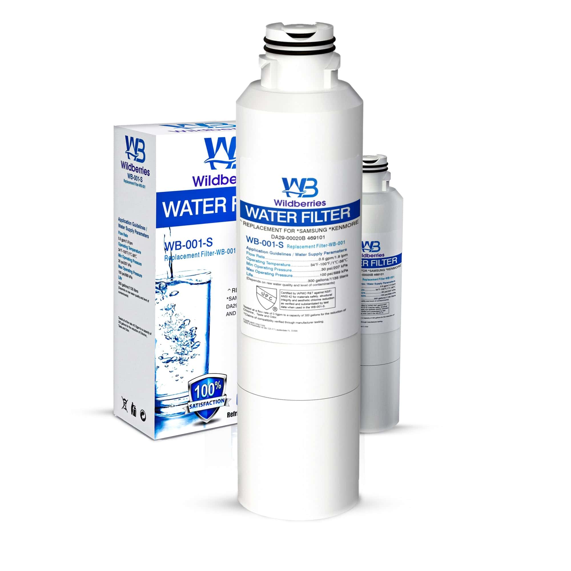 Filtro de Agua de Reemplazo Wildberries para Refrigerador
